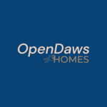 Open Daws Homes, Poole logo